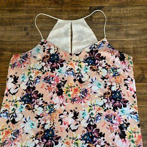Express Reversible Chiffon Floral Blouse